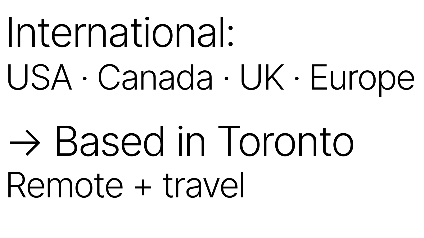 Where we are Bond and Bourne Design International